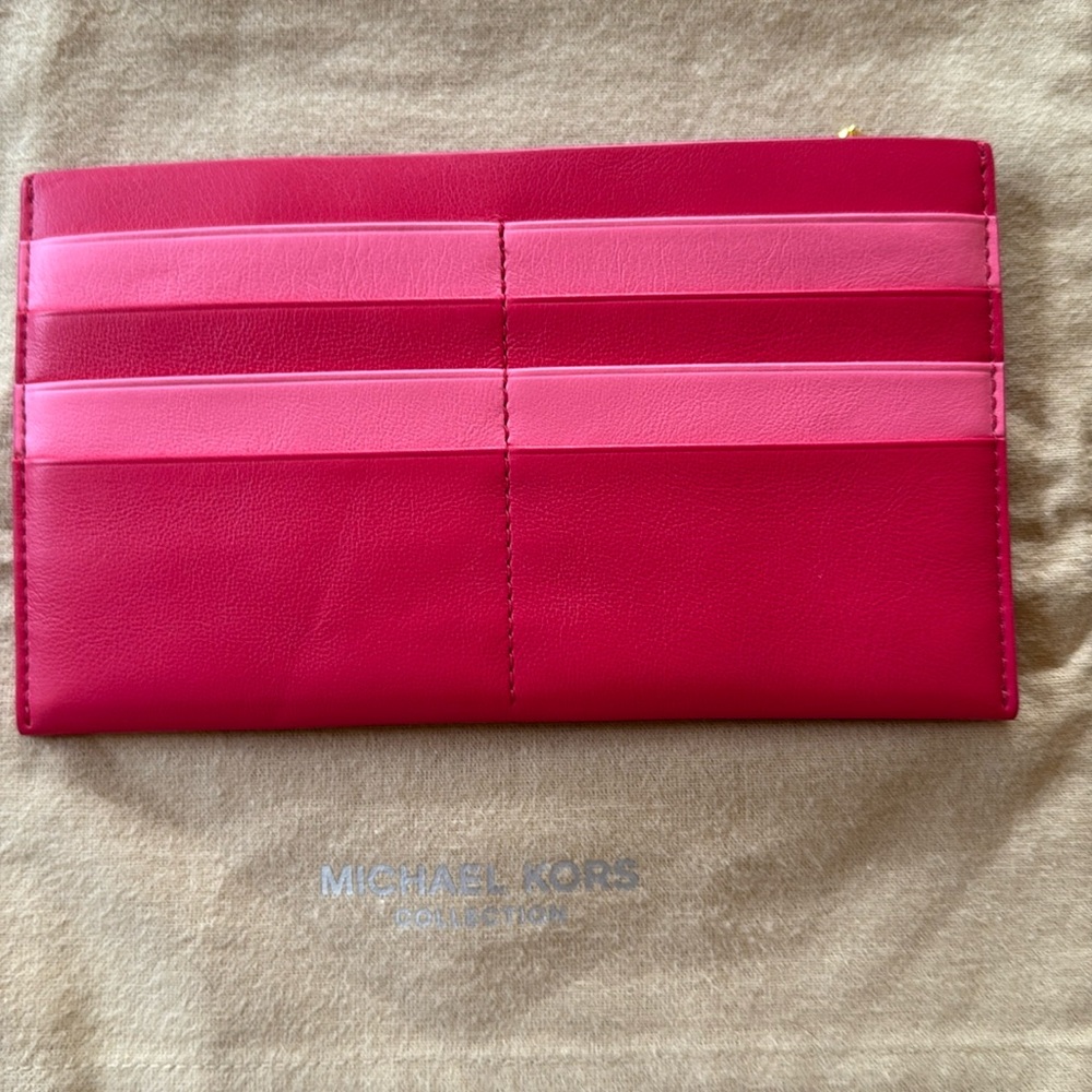 Michael Kors Collection flat card holder